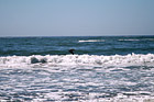Ocean Waves & Crane Flying photo thumbnail
