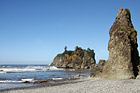 Ruby Beach Sea Stack Rocks photo thumbnail