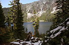Eunice Lake, Snow & Mountain photo thumbnail