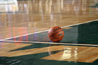 Basketball on Floor photo thumbnail