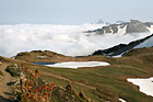 Fog Hovering over Mountains photo thumbnail