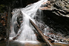 Waterfall and Logs Up Close photo thumbnail