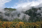 Foggy Hills & Blue Sky photo thumbnail