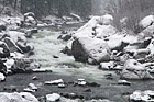 River & Snowy Rocks photo thumbnail