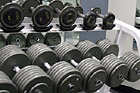 Dumbbells Close Up photo thumbnail