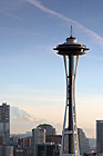 Space Needle & Mt. Rainier photo thumbnail