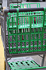 Back of Green Shopping Cart photo thumbnail