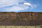 Rock Cliff and Puffy Cloud photo thumbnail