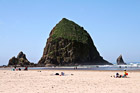 Haystack Rock on Cannon Beach photo thumbnail