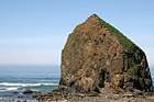 Haystack Rock From a Hill photo thumbnail