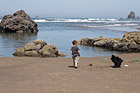 Little Boy on Beach photo thumbnail