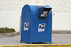 USPS Blue Mailbox photo thumbnail