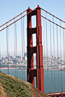 Vertical Golden Gate Bridge Close Up photo thumbnail