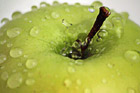 Water Drops on Apple photo thumbnail