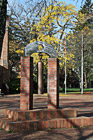 Structure in Red Square at PLU photo thumbnail