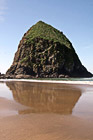 Haystack Rock & Reflection photo thumbnail