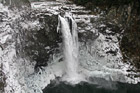 Snoqualmie Falls Icicles at Lookout photo thumbnail