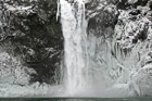 Icicles Surrounding Snoqualmie Falls photo thumbnail