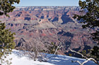 Grand Canyon Rim & Snow photo thumbnail