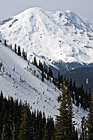 Mt. Rainier Close Up at Top of Crystal Mountain photo thumbnail