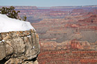 Grand Canyon & Snow at the South Rim photo thumbnail