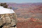 Grand Canyon & Snow at the South Rim photo thumbnail