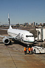 Alaska Airlines Airplane at Phoenix Airport photo thumbnail