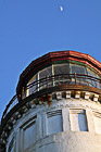 North Head Lighthouse & Moon photo thumbnail