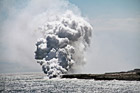 Lava Entering Ocean photo thumbnail