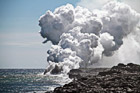 Lava Steam from Ocean photo thumbnail