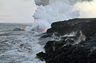 Steaming Lava and Tourists photo thumbnail