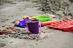 Beach Toys on the Sand photo thumbnail