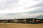 Santa Cruz Boardwalk from Beach photo thumbnail