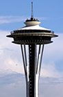 Close Up of Tip of Space Needle photo thumbnail