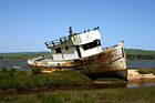 Boat at Point Reyes photo thumbnail