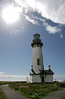 Yaquina Head Lighthouse & Sun photo thumbnail