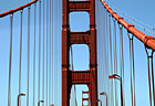 Driving on Golden Gate Bridge photo thumbnail