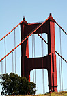 Tip of Golden Gate Bridge photo thumbnail