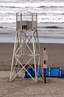 Lifeguard Chair on Beach photo thumbnail