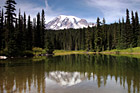Mount Rainier & Reflections in Reflection Lake photo thumbnail