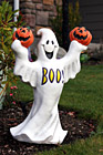 Halloween Ghost & Pumpkins photo thumbnail