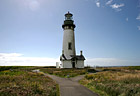 Looking at Yaquina Head Lighthouse photo thumbnail