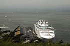 Cruise Ship in San Francisco Bay photo thumbnail