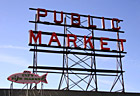 Public Market Sign, Seattle photo thumbnail