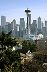 Seattle Skycrapers & Space Needle photo thumbnail
