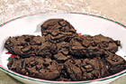 Chocolate Cookies Close Up photo thumbnail