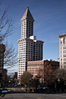 Road & Tall Building in Seattle photo thumbnail