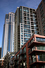 Blue Sky & Seattle Downtown Buildings photo thumbnail