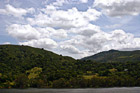 Green Hill, Lake, & Puffy Clouds photo thumbnail