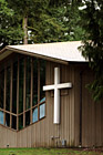 Close Up of Church Building & Cross photo thumbnail